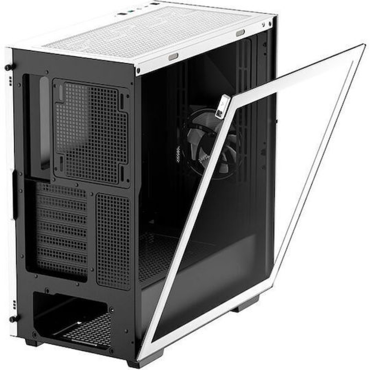 Deepcool Cyclops Midi Tower Κουτί Υπολογιστή με Πλαϊνό Παράθυρο Λευκό
