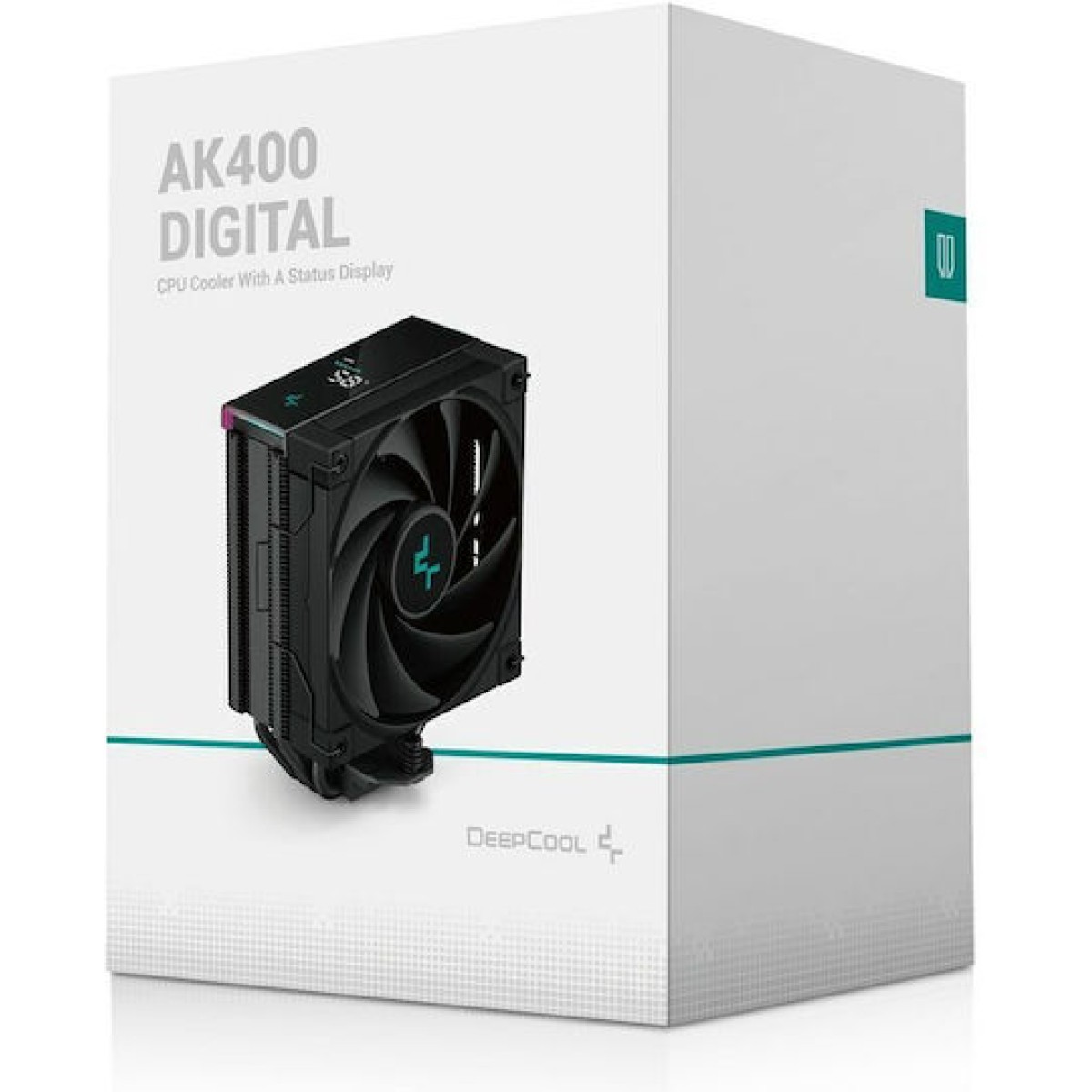 Deepcool AK400 Digital Ψύκτρα Επεξεργαστή για Socket AM4/AM5/1200/115x/1700 με RGB Φωτισμό