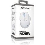 Sharkoon OfficePal M25W Ασύρματο Ποντίκι Λευκό