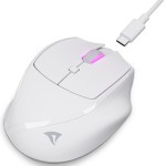 Sharkoon OfficePal M25W Ασύρματο Ποντίκι Λευκό