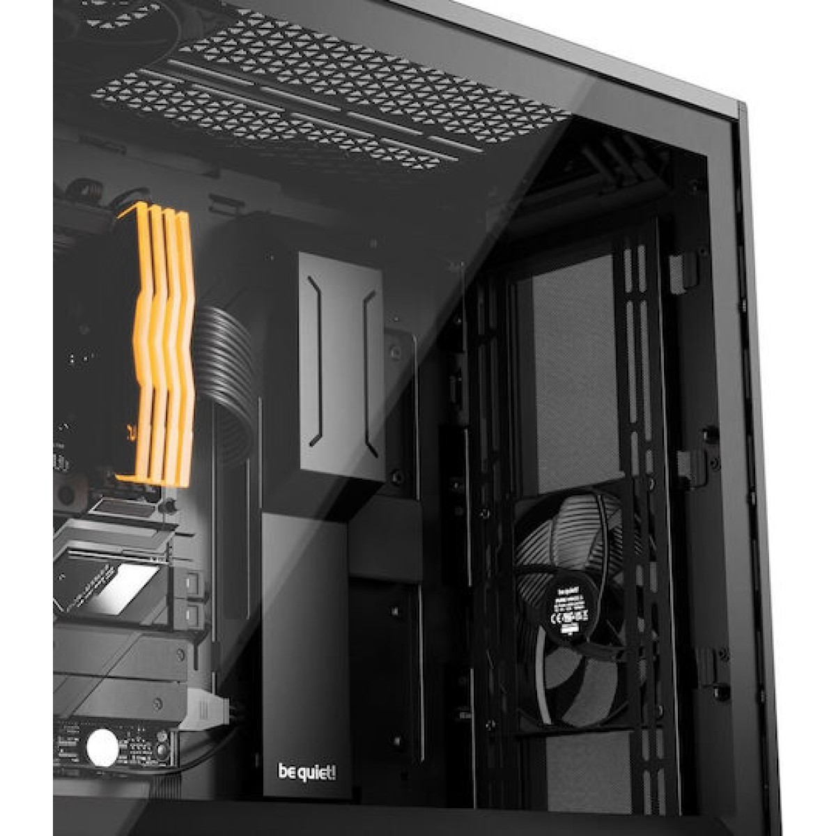 Be Quiet Shadow Base 800 Gaming Full Tower Κουτί Υπολογιστή με Πλαϊνό Παράθυρο Μαύρο