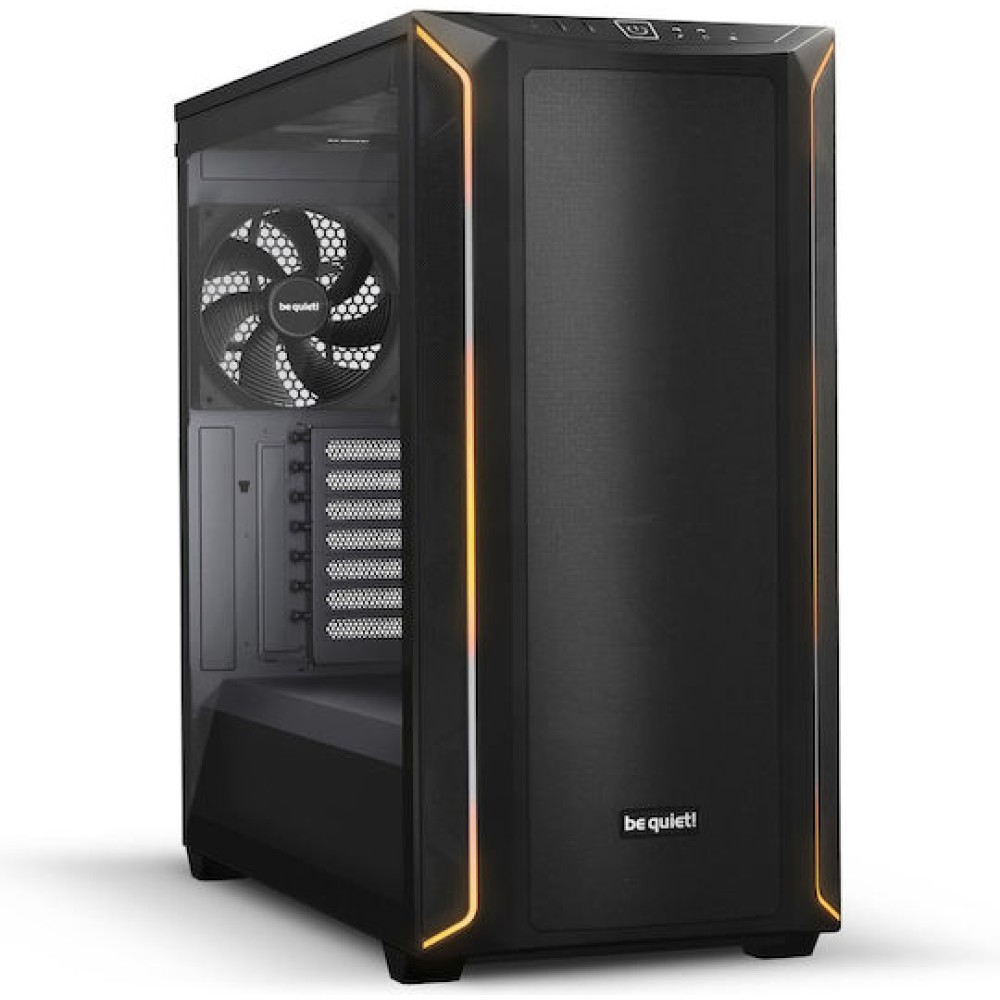 Be Quiet Shadow Base 800 DX Gaming Midi Tower Κουτί Υπολογιστή με Πλαϊνό Παράθυρο και RGB Φωτισμό Μαύρο