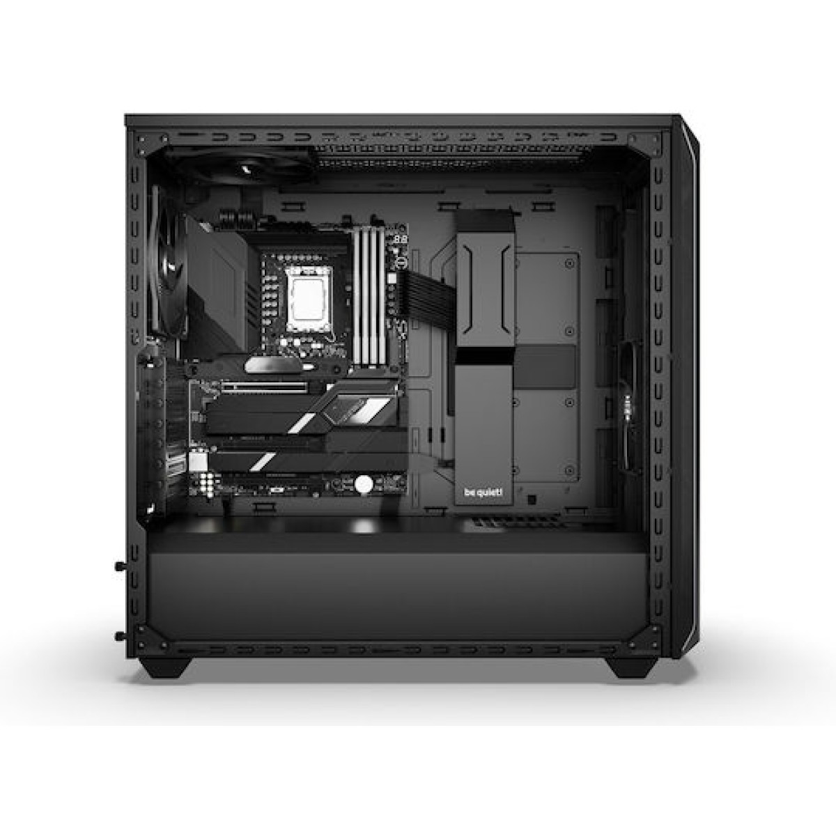 Be Quiet Shadow Base 800 DX Gaming Midi Tower Κουτί Υπολογιστή με Πλαϊνό Παράθυρο και RGB Φωτισμό Μαύρο