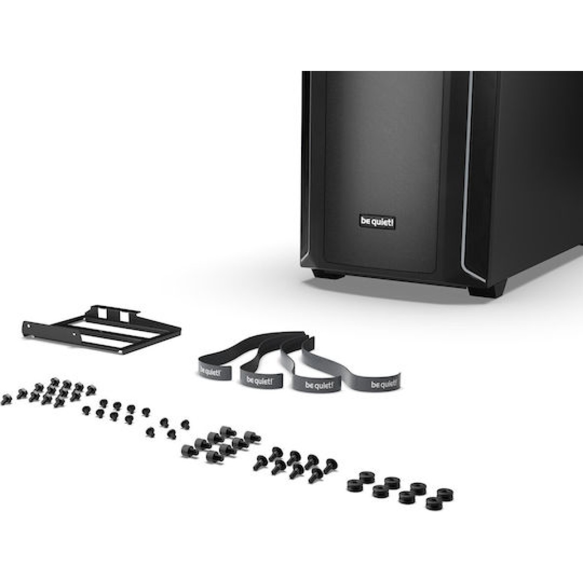 Be Quiet Shadow Base 800 DX Gaming Midi Tower Κουτί Υπολογιστή με Πλαϊνό Παράθυρο και RGB Φωτισμό Μαύρο