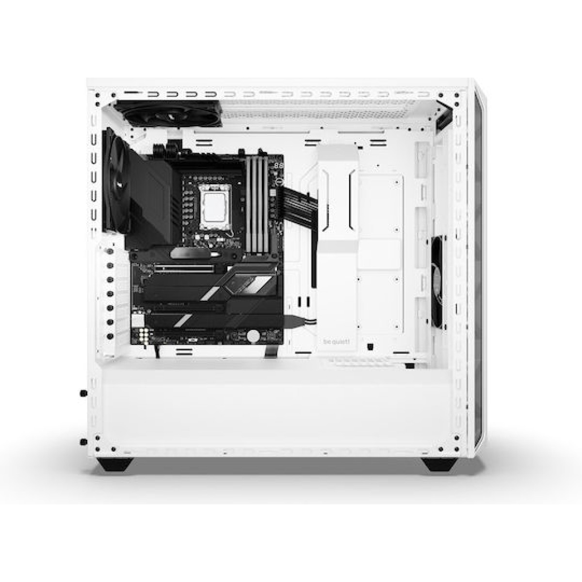 Be Quiet Shadow Base 800 DX Gaming Midi Tower Κουτί Υπολογιστή με Πλαϊνό Παράθυρο και RGB Φωτισμό Λευκό