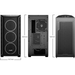 Be Quiet Shadow Base 800 FX Gaming Midi Tower Κουτί Υπολογιστή με Πλαϊνό Παράθυρο και RGB Φωτισμό Μαύρο