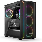 Be Quiet Shadow Base 800 FX Gaming Midi Tower Κουτί Υπολογιστή με Πλαϊνό Παράθυρο και RGB Φωτισμό Μαύρο
