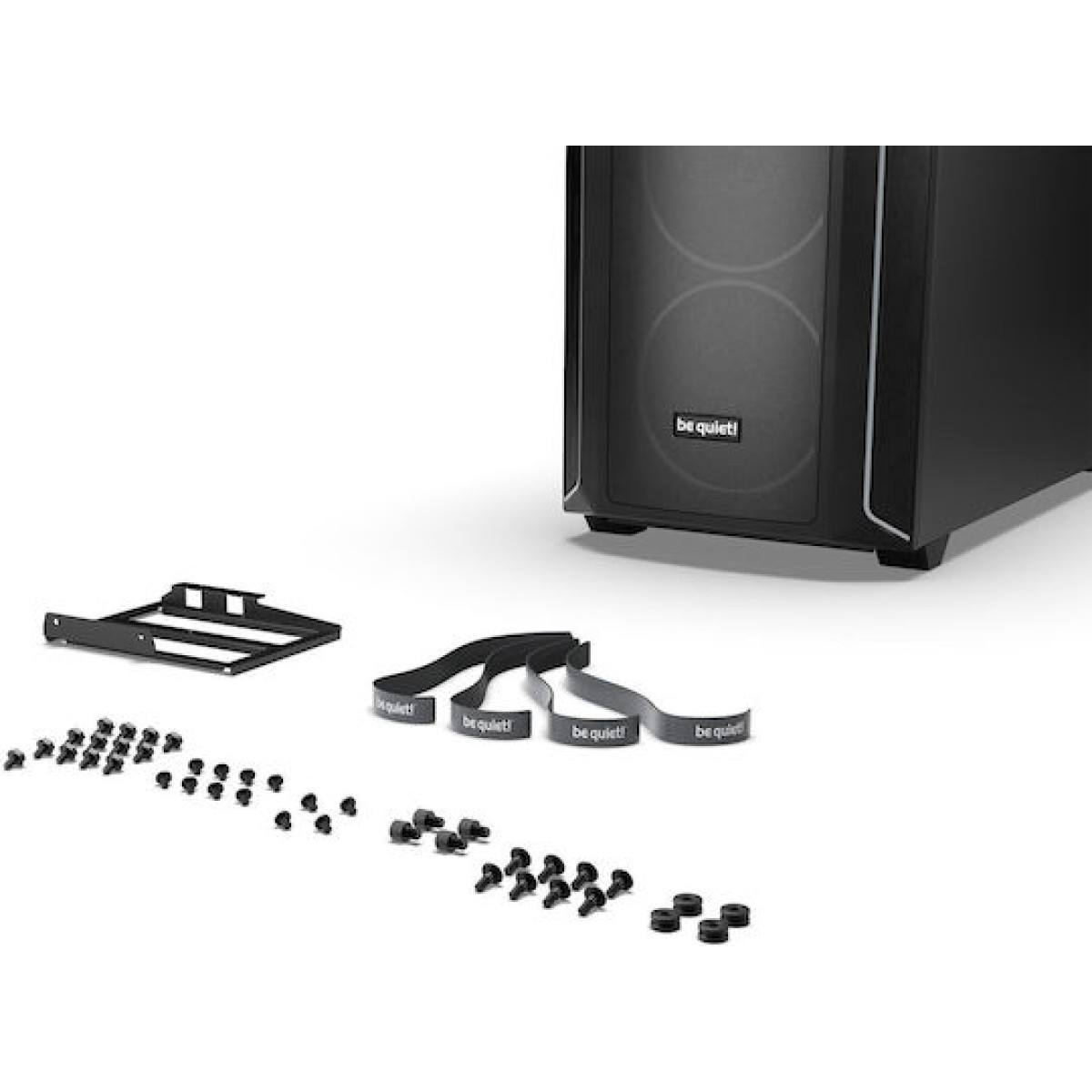 Be Quiet Shadow Base 800 FX Gaming Midi Tower Κουτί Υπολογιστή με Πλαϊνό Παράθυρο και RGB Φωτισμό Μαύρο