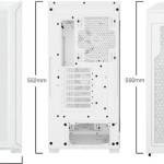 Be Quiet Shadow Base 800 FX Gaming Midi Tower Κουτί Υπολογιστή με Πλαϊνό Παράθυρο και RGB Φωτισμό Λευκό