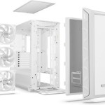 Be Quiet Shadow Base 800 FX Gaming Midi Tower Κουτί Υπολογιστή με Πλαϊνό Παράθυρο και RGB Φωτισμό Λευκό