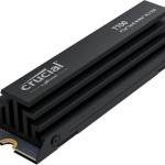 Crucial T700 with heatsink SSD 4TB M.2 NVMe PCI Express 5.0