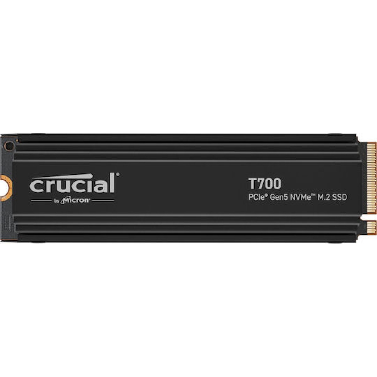 Crucial T700 with heatsink SSD 4TB M.2 NVMe PCI Express 5.0