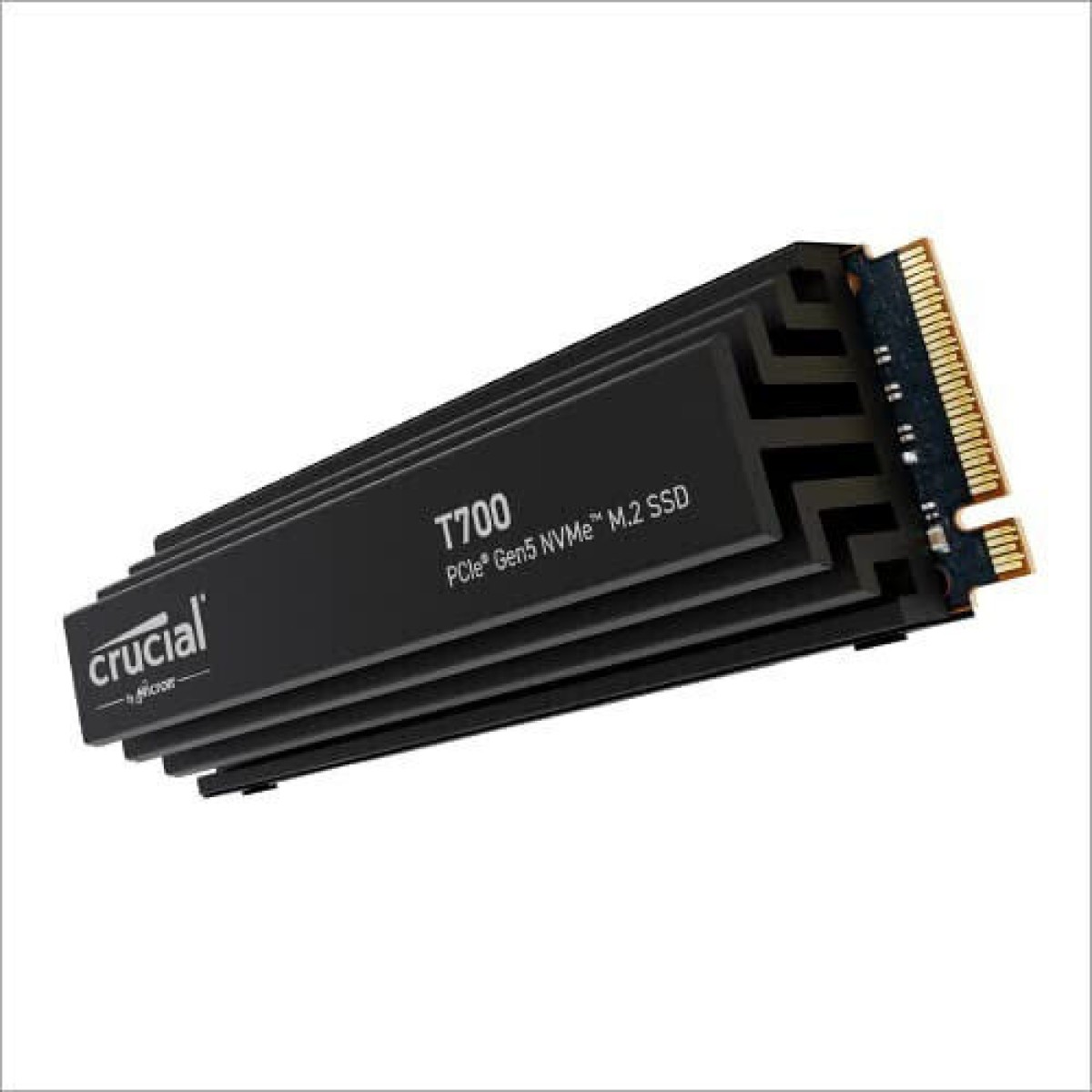 Crucial T700 with heatsink SSD 4TB M.2 NVMe PCI Express 5.0