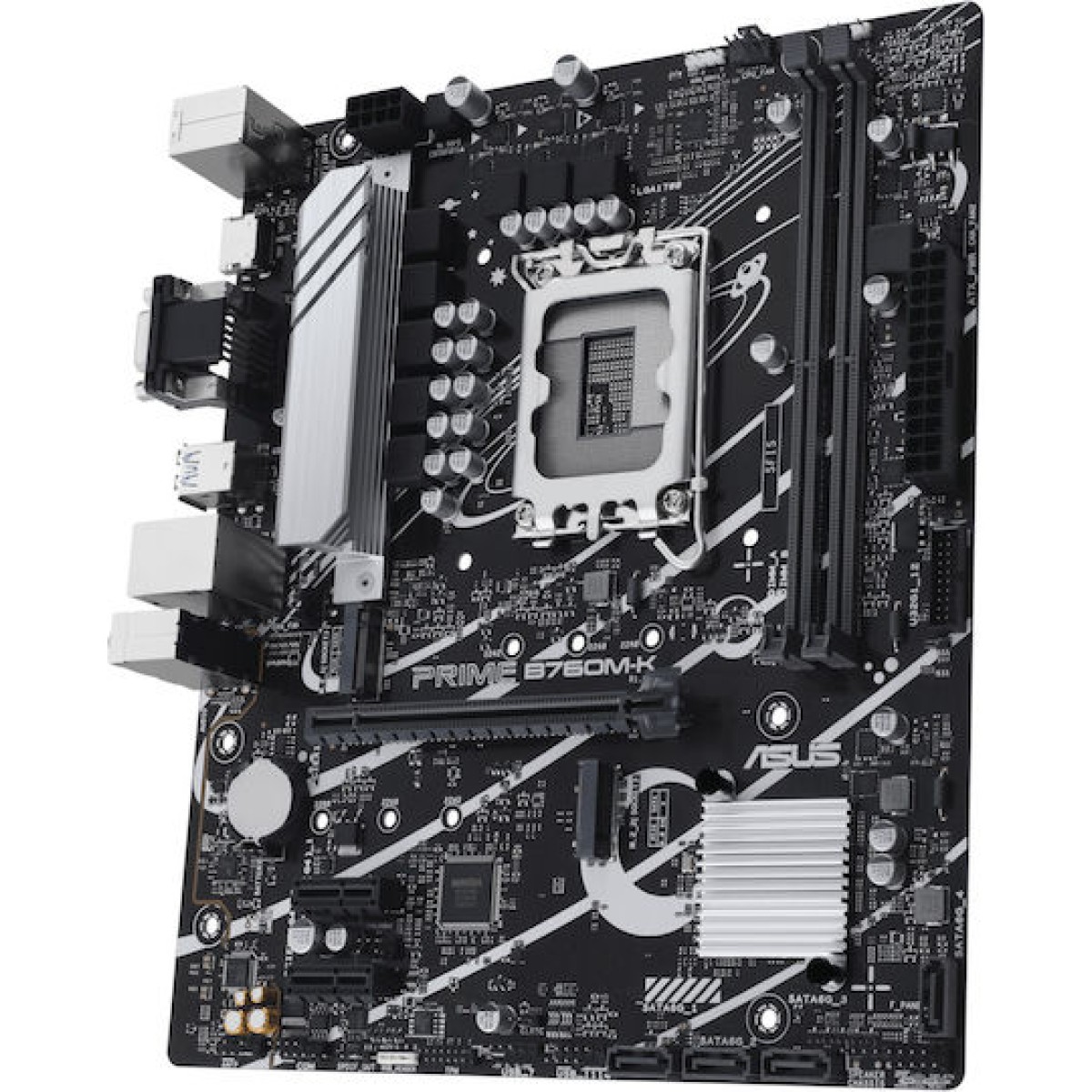 Asus PRIME B760M-K Motherboard Micro ATX με Intel 1700 Socket 90MB1FI0-M0EAY0