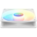 NZXT F120 RGB Core Case Fan με Σύνδεση 4-Pin PWM Λευκό