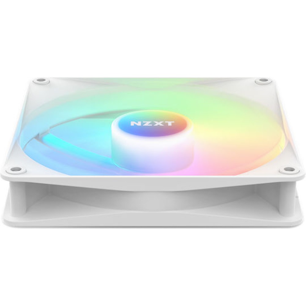 NZXT F140 RGB Core Case Fan με Σύνδεση 4-Pin PWM Λευκό