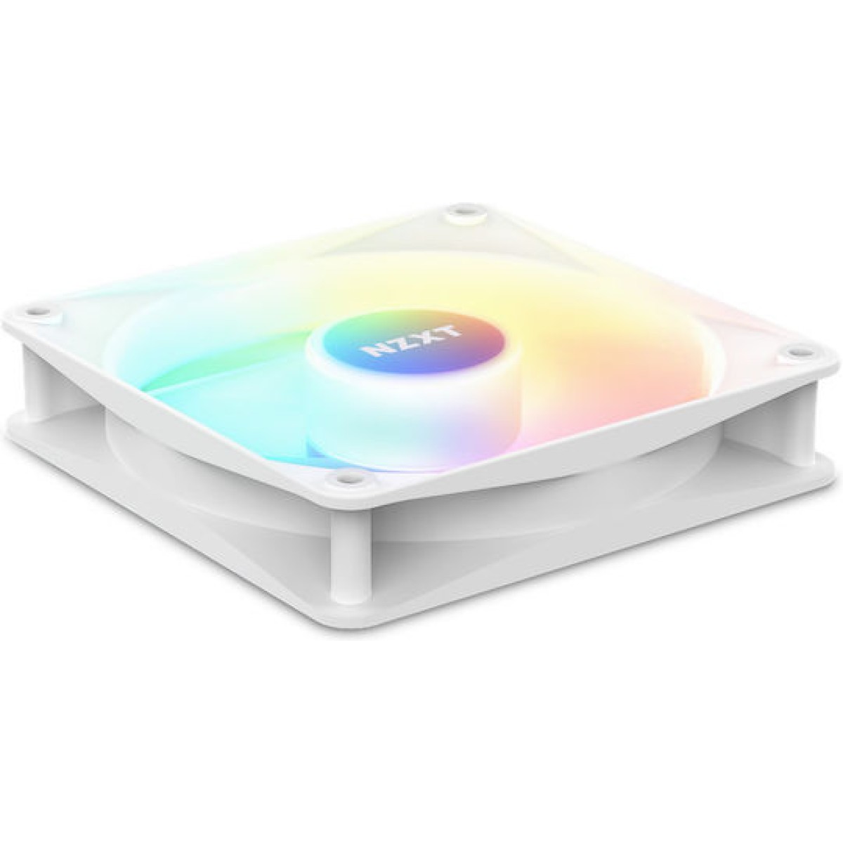 NZXT F140 RGB Core Case Fan με Σύνδεση 4-Pin PWM Λευκό