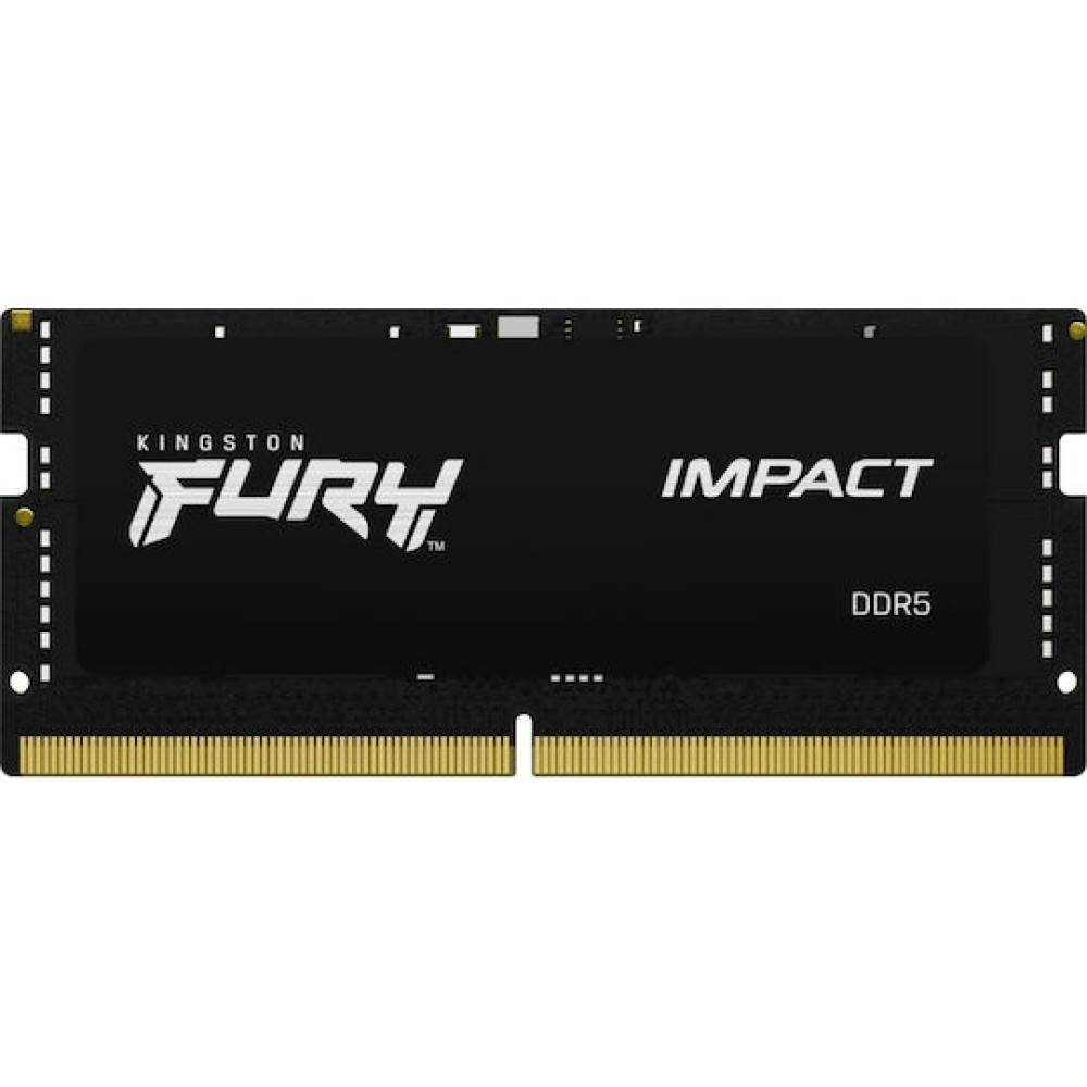 Kingston Fury Impact DDR5 με Module 1x16GB και Ταχύτητα 6400 για Laptop