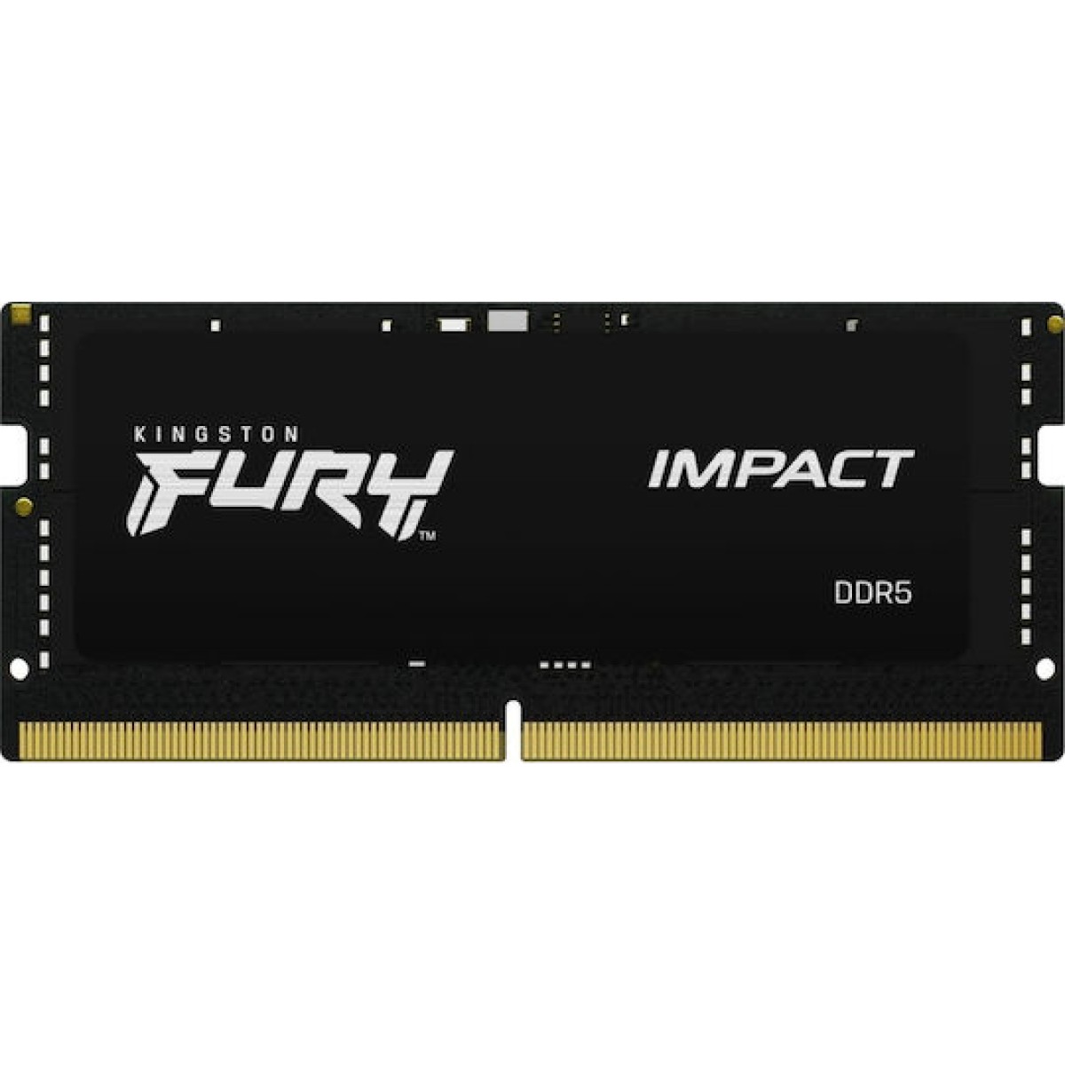 Kingston Fury Impact DDR5 με Module 1x16GB και Ταχύτητα 6400 για Laptop