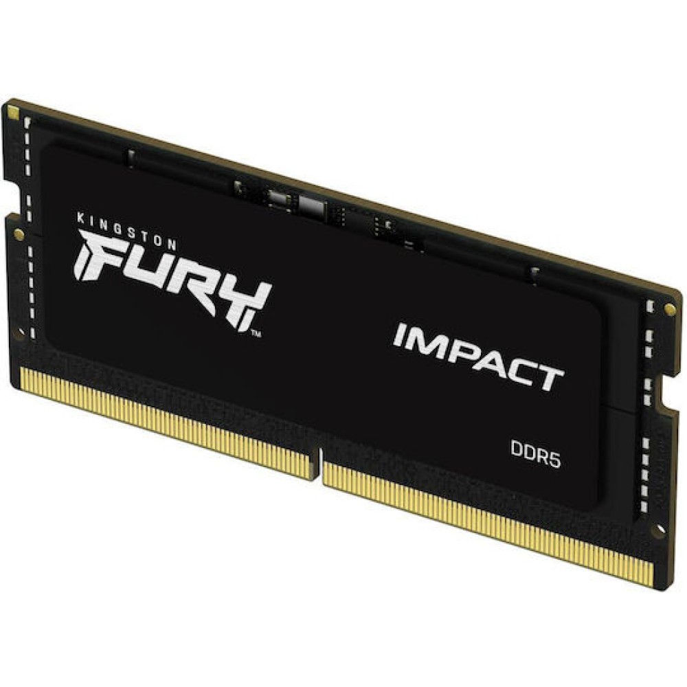 Kingston Fury Impact DDR5 με Module 1x16GB και Ταχύτητα 6400 για Laptop