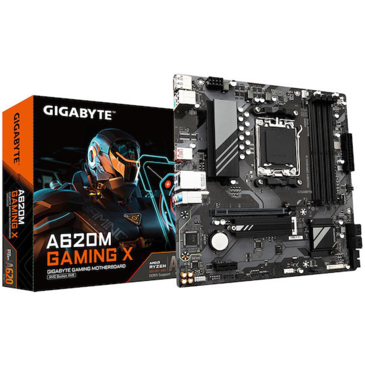 Gigabyte A620M Gaming X rev. 1.0 Motherboard Micro ATX με AMD AM5 Socket