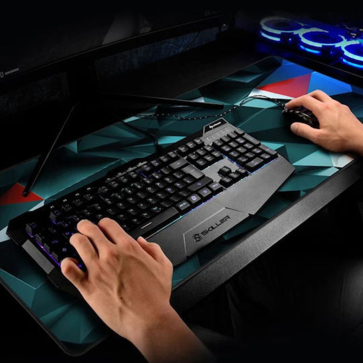 Sharkoon Sgp30 Xxl Stone Gaming Mouse Pad Γκρι