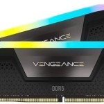 Corsair Vengeance RGB XMP DDR5 48GB RAM με 2x24GB Modules και Ταχύτητα 6400 για Desktop