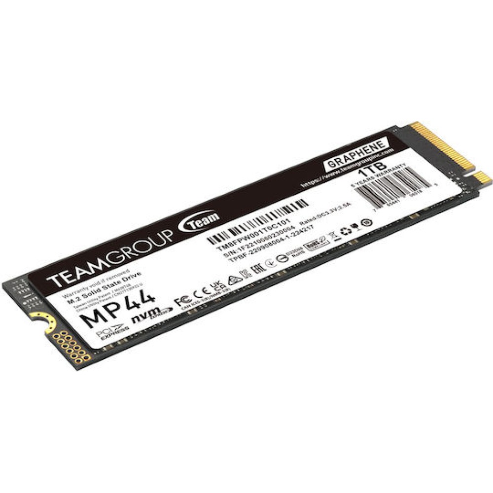 TeamGroup MP44 Graphene SSD 1TB M.2 NVMe PCI Express 4.0