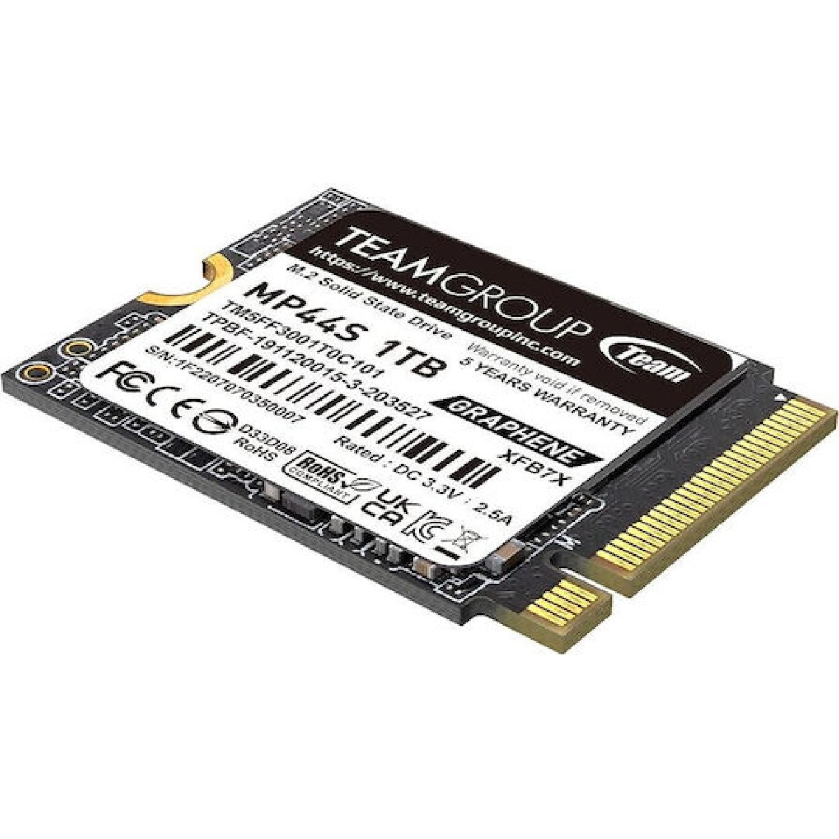 TeamGroup MP44S SSD 1TB M.2 NVMe PCI Express 4.0
