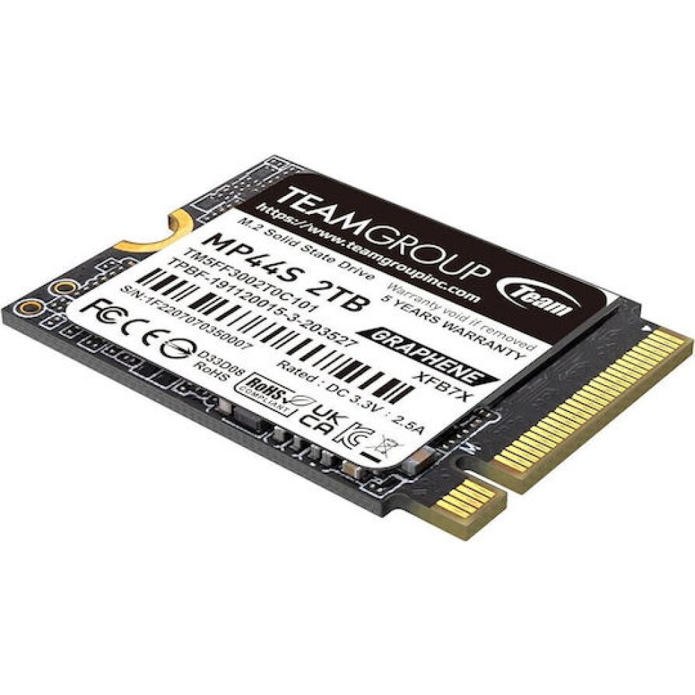 TeamGroup MP44S SSD 2TB M.2 NVMe PCI Express 4.0