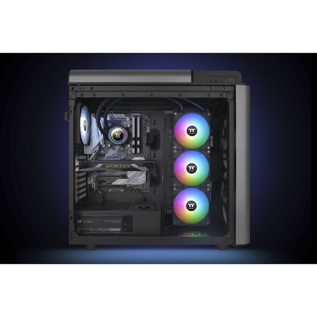 Thermaltake TH420 V2 ARGB Sync (v2) Υδρόψυξη Επεξεργαστή Τριπλού Ανεμιστήρα 140mm για Socket AM4/AM5/1700/1200/115x