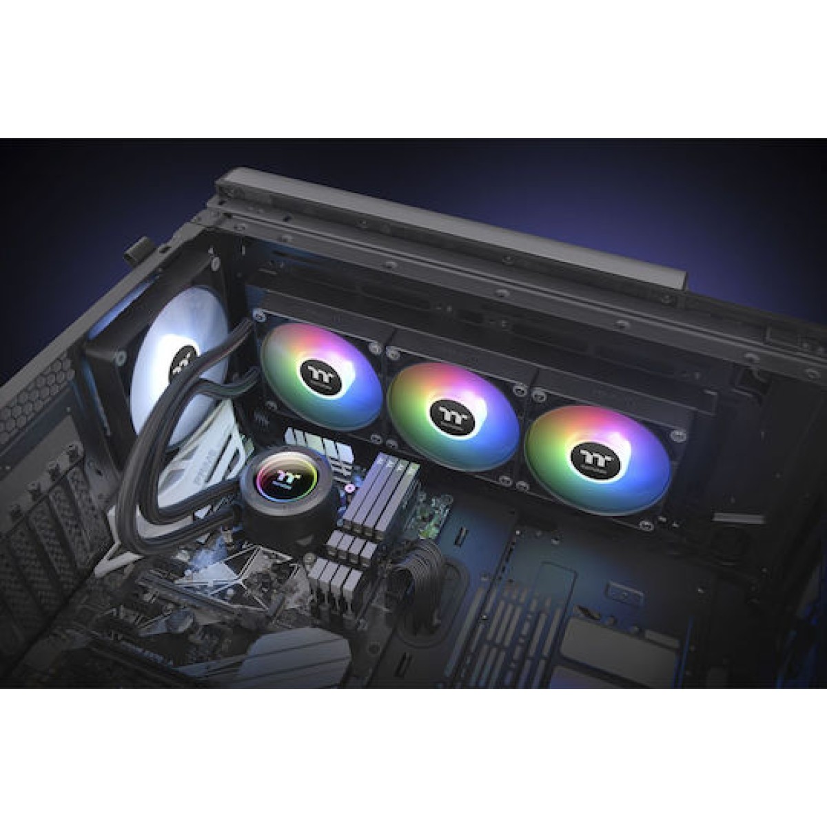 Thermaltake TH360 V2 ARGB Sync (v2) Υδρόψυξη Επεξεργαστή Τριπλού Ανεμιστήρα 120mm για Socket AM4/AM5/1200/115x