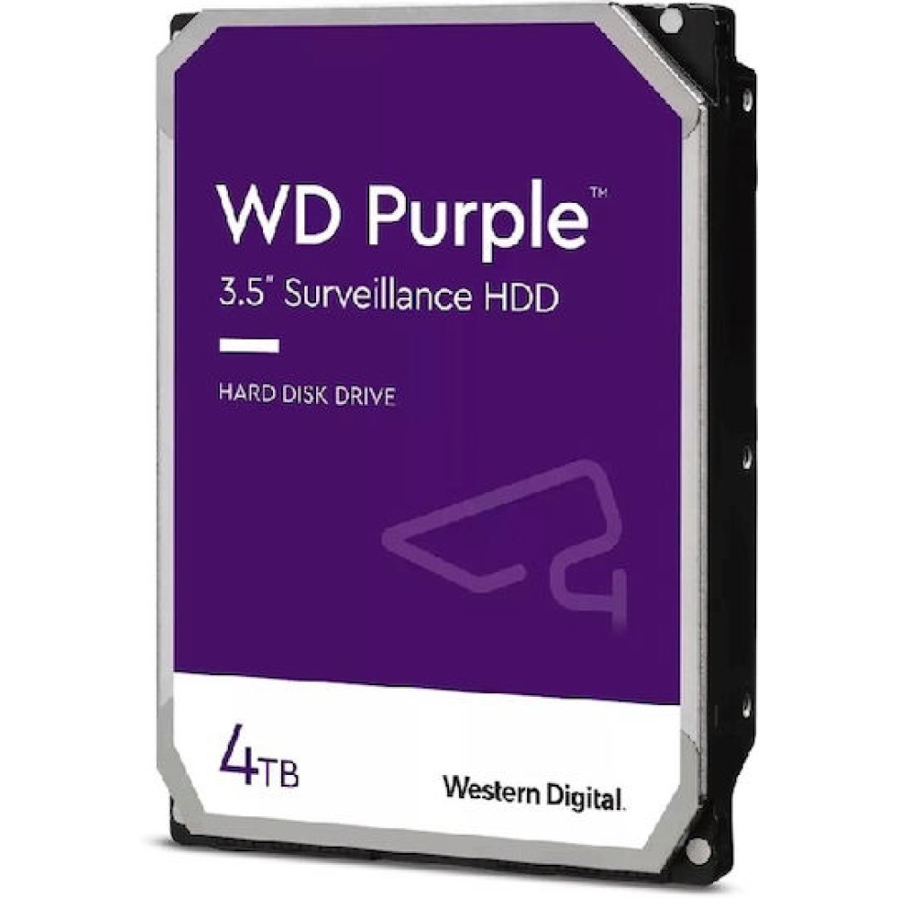 Western Digital Purple 4TB HDD Σκληρός Δίσκος 3.5