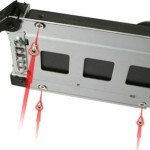 Icy Dock ToughArmor 4x 2.5Inch SATA 6Gbps/SAS HDD/SSD Mobile Rack/Cage in 1x external 5.25Inch bay Μαύρο (MB994SP-4S)