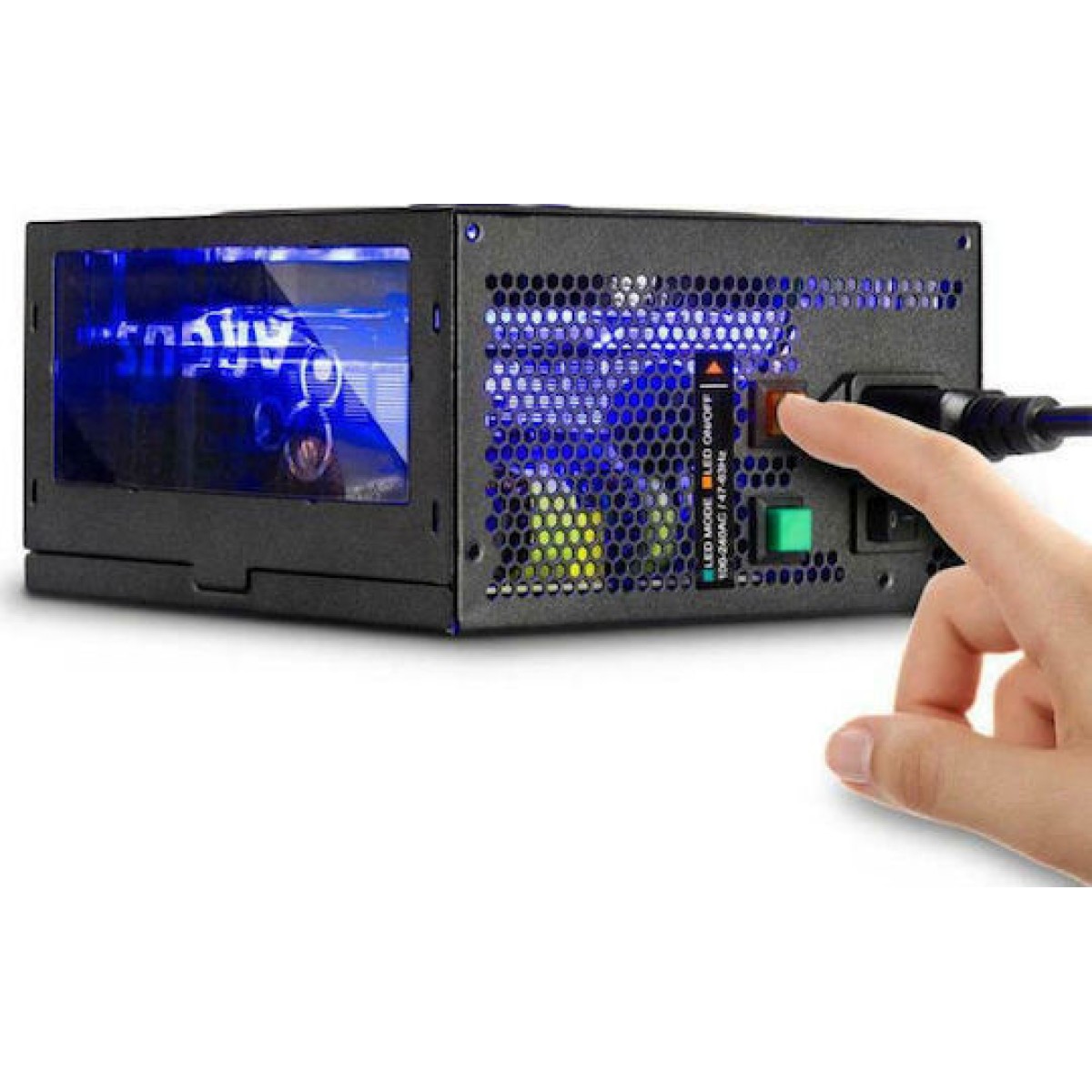 Inter-Tech Argus RGB-700W II 700W Τροφοδοτικό Υπολογιστή Full Wired 80 Plus Bronze