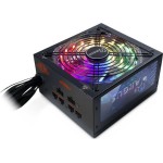 Inter-Tech Argus RGB-750W CM II 750W Μαύρο Τροφοδοτικό Υπολογιστή Semi Modular 80 Plus Gold