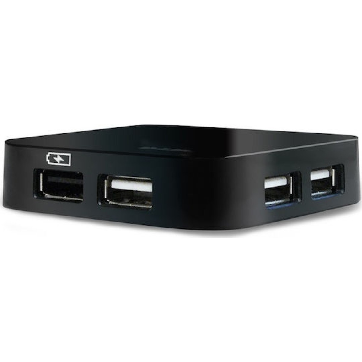 D-Link DUB-H4 USB 2.0 Hub 4 Θυρών με σύνδεση USB-A και Εξωτερική Παροχή Ρεύματος