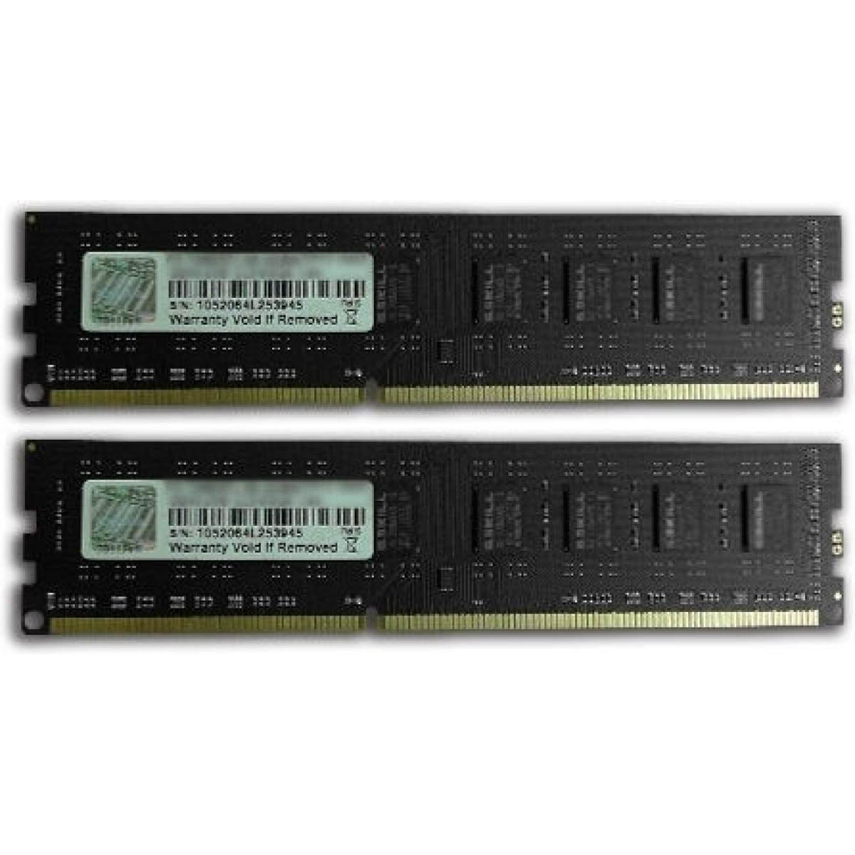 G.Skill Dualkit DDR3 4GB RAM με 2x2GB Modules και Ταχύτητα 1333 για Desktop