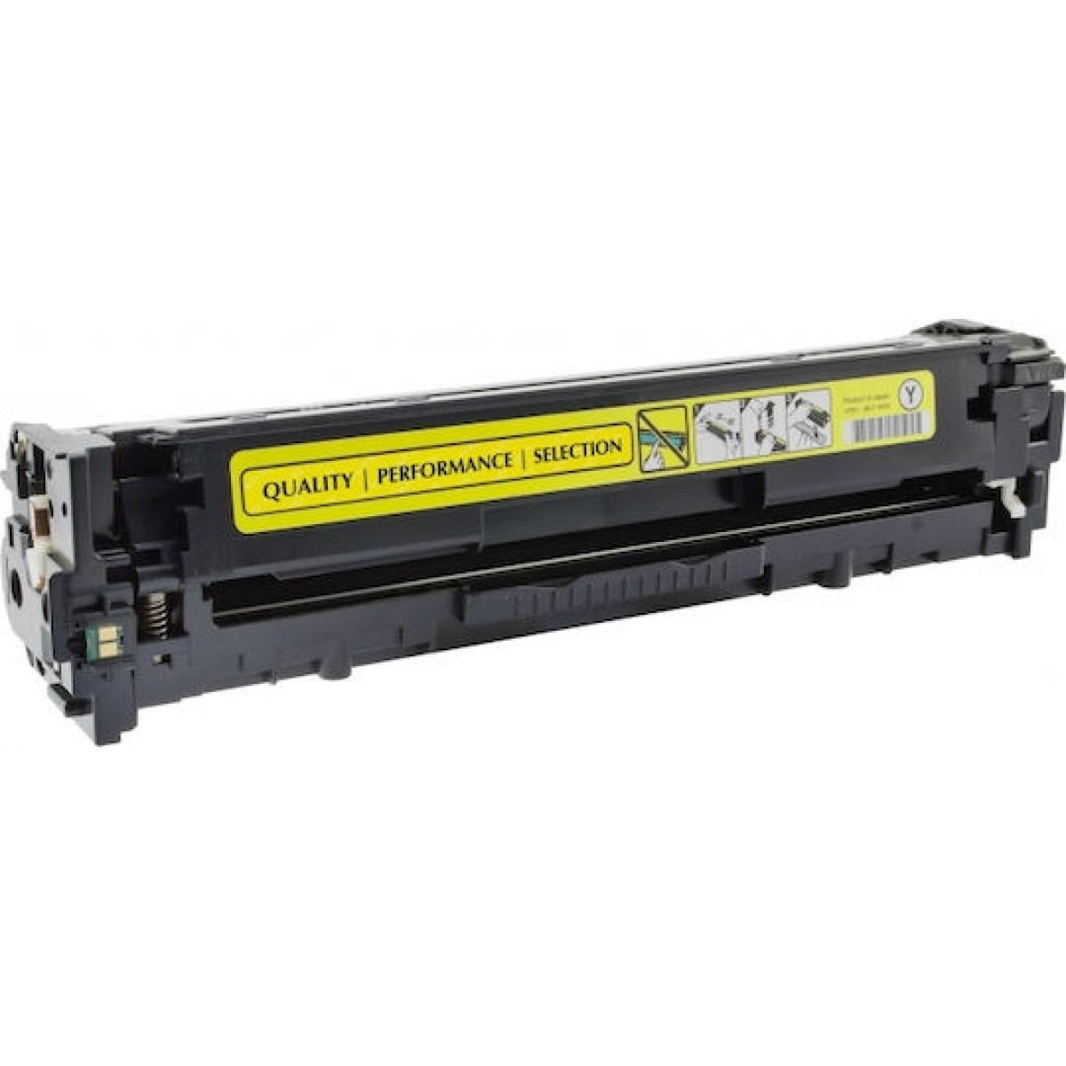 HP 128A Γνήσιο Toner Laser Εκτυπωτή Κίτρινο 1300 Σελίδων (CE322A)