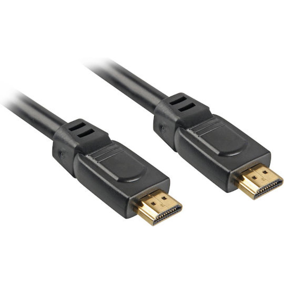 Sharkoon HDMI 1.4 Cable HDMI male - HDMI male 10m Μαύρο
