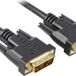 Sharkoon Cable DVI-D male - DVI-D male 3m