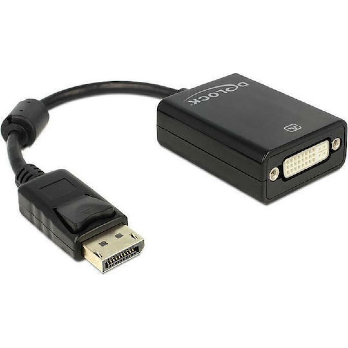 DeLock Μετατροπέας DisplayPort male σε DVI-I female (61847)