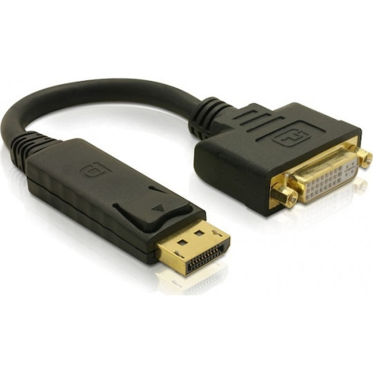 DeLock Μετατροπέας DisplayPort male σε DVI-I female (61847)