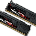 G.Skill Sniper DDR3 8GB RAM με 2x4GB Modules και Ταχύτητα 1866 για Desktop
