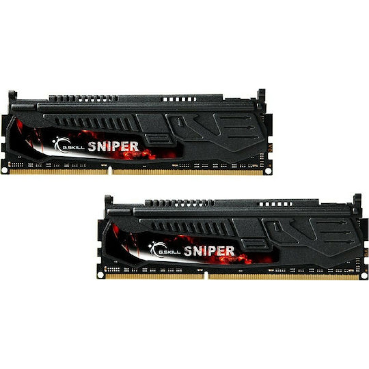 G.Skill Sniper DDR3 8GB RAM με 2x4GB Modules και Ταχύτητα 1866 για Desktop