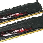 G.Skill Sniper DDR3 8GB RAM με 2x4GB Modules και Ταχύτητα 1866 για Desktop