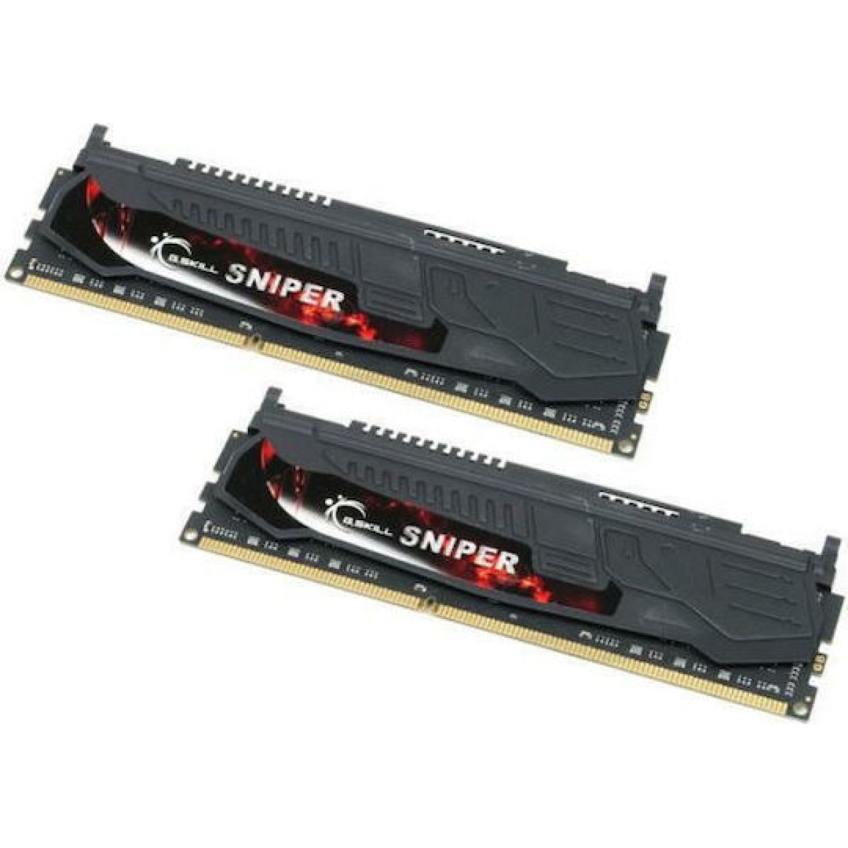 G.Skill Sniper DDR3 8GB RAM με 2x4GB Modules και Ταχύτητα 1866 για Desktop