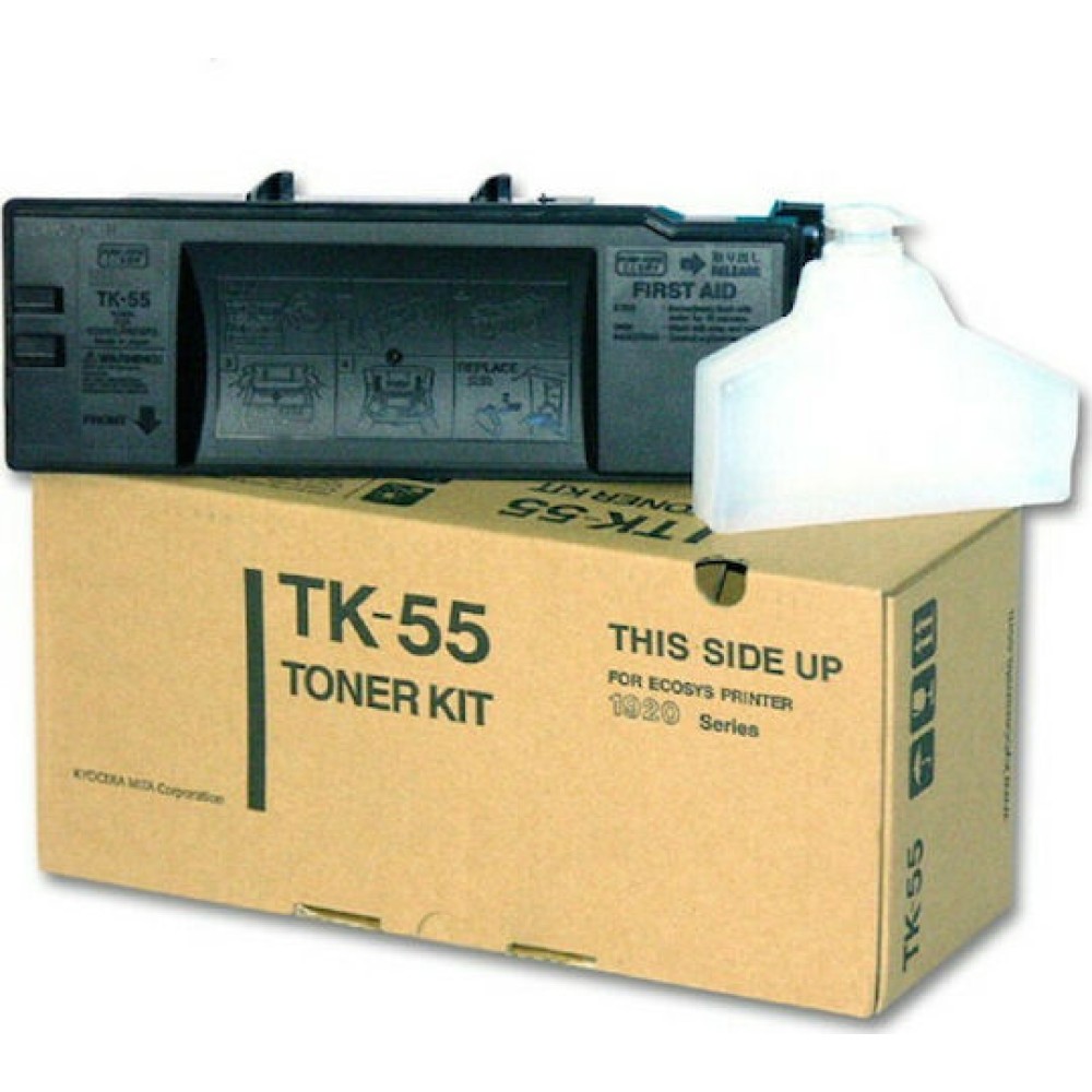 Kyocera TK-55 Γνήσιο Toner Laser Εκτυπωτή Μαύρο 15000 Σελίδων (370QC0KX)