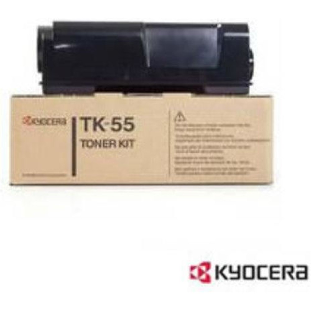Kyocera TK-55 Γνήσιο Toner Laser Εκτυπωτή Μαύρο 15000 Σελίδων (370QC0KX)