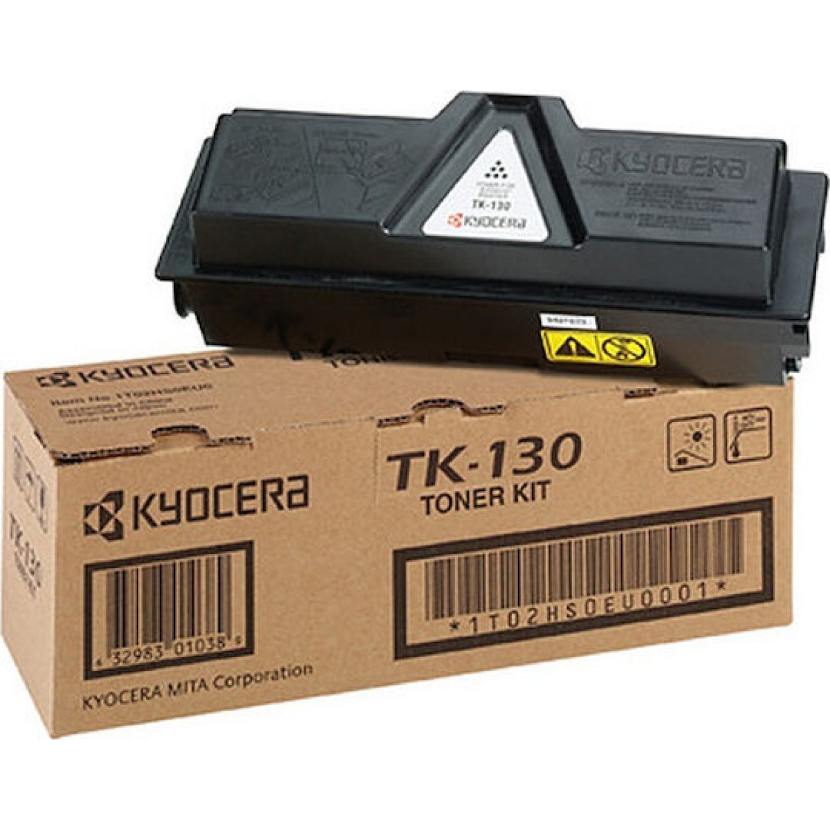 Kyocera TK-130 Γνήσιο Toner Laser Εκτυπωτή Μαύρο 7200 Σελίδων (1T02HS0EUC)